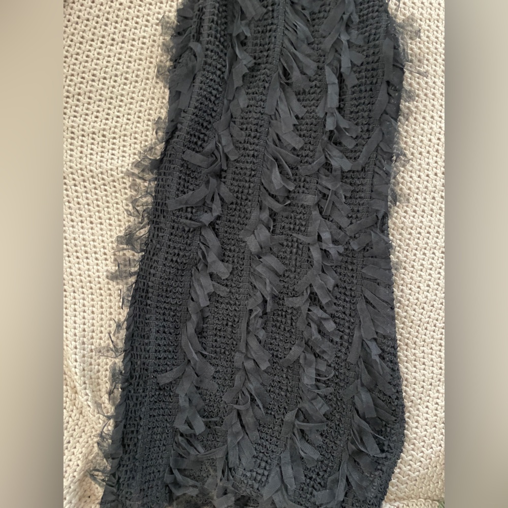 NWOT FASHION NOVA Petite So Dramatic Mesh Mini Dress - Petite Large - Picture 8 of 11